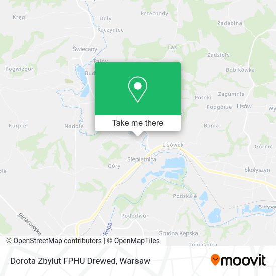 Dorota Zbylut FPHU Drewed map