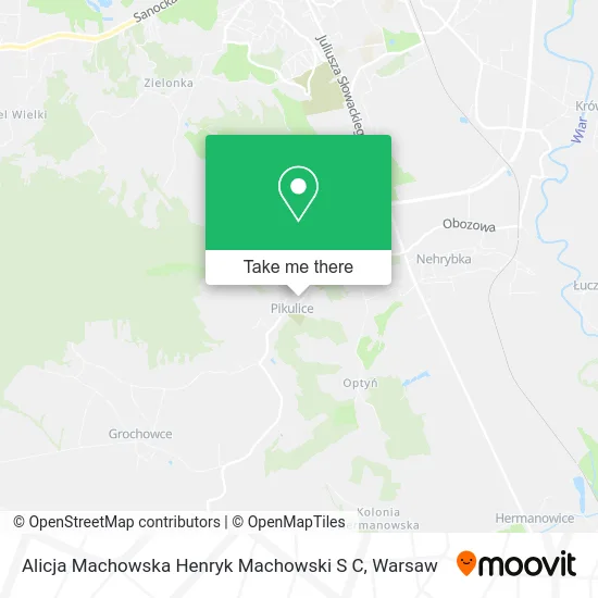 Карта Alicja Machowska Henryk Machowski S C