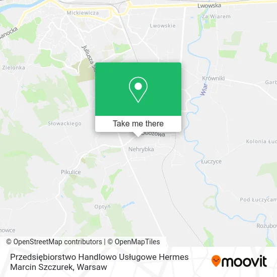 Карта Przedsiębiorstwo Handlowo Usługowe Hermes Marcin Szczurek