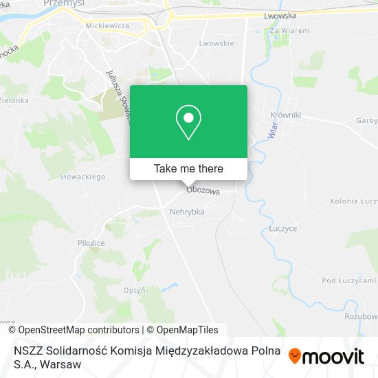 NSZZ Solidarność Komisja Międzyzakładowa Polna S.A. map