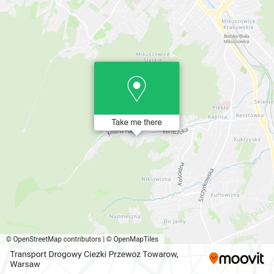 Transport Drogowy Ciezki Przewoz Towarow map