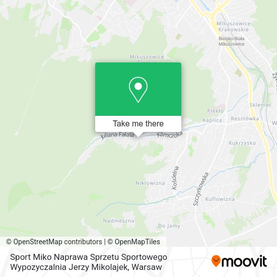 Sport Miko Naprawa Sprzetu Sportowego Wypozyczalnia Jerzy Mikolajek map