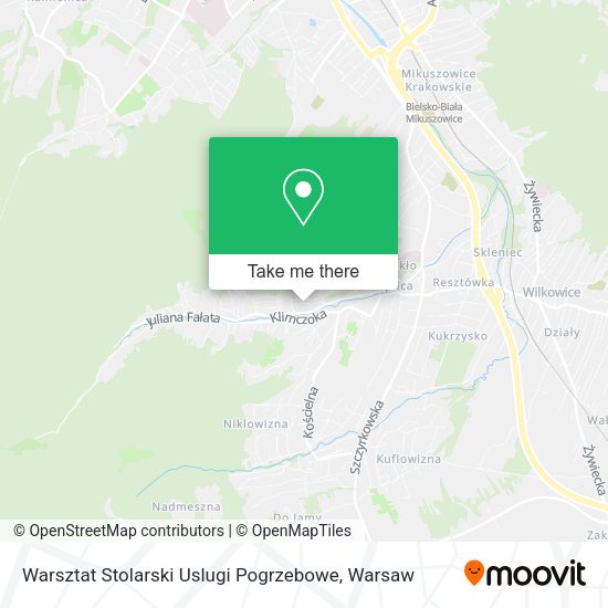 Warsztat Stolarski Uslugi Pogrzebowe map