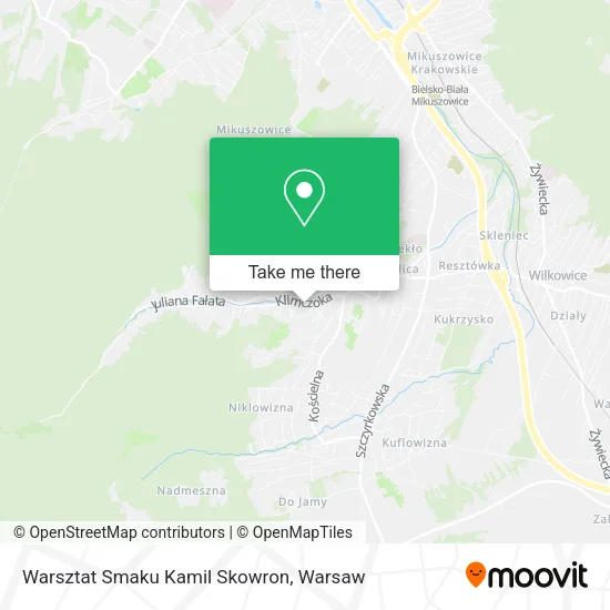 Карта Warsztat Smaku Kamil Skowron