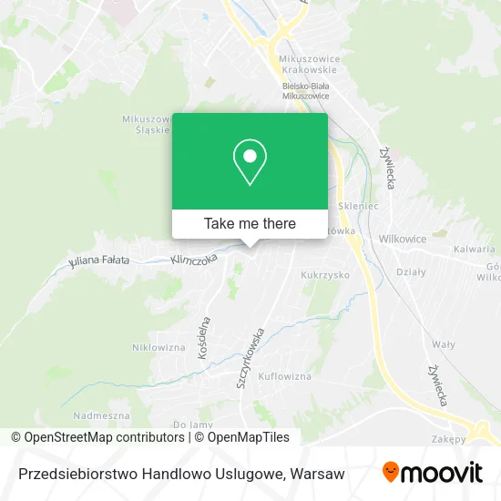 Карта Przedsiebiorstwo Handlowo Uslugowe