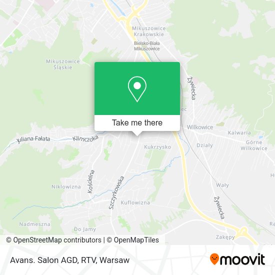 Avans. Salon AGD, RTV map