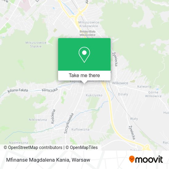 Mfinanse Magdalena Kania map