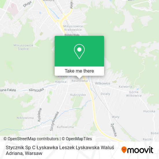 Stycznik Sp C Łyskawka Leszek Lyskawska Waluś Adriana map