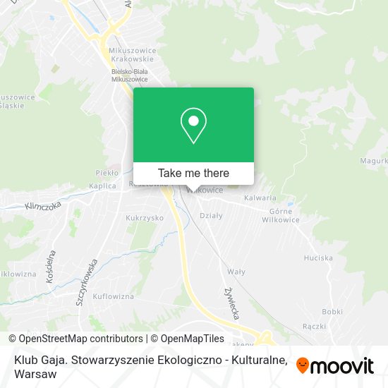 Klub Gaja. Stowarzyszenie Ekologiczno - Kulturalne map