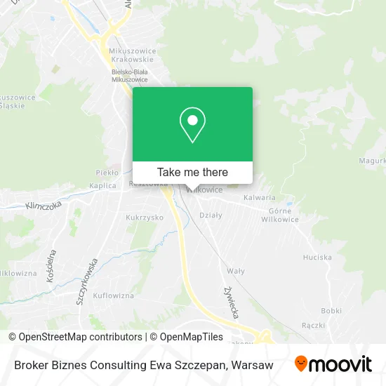 Карта Broker Biznes Consulting Ewa Szczepan