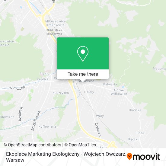 Ekoplace Marketing Ekologiczny - Wojciech Owczarz map