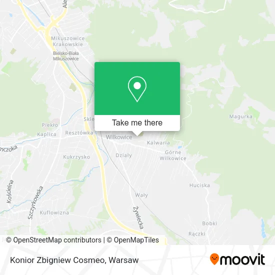 Карта Konior Zbigniew Cosmeo