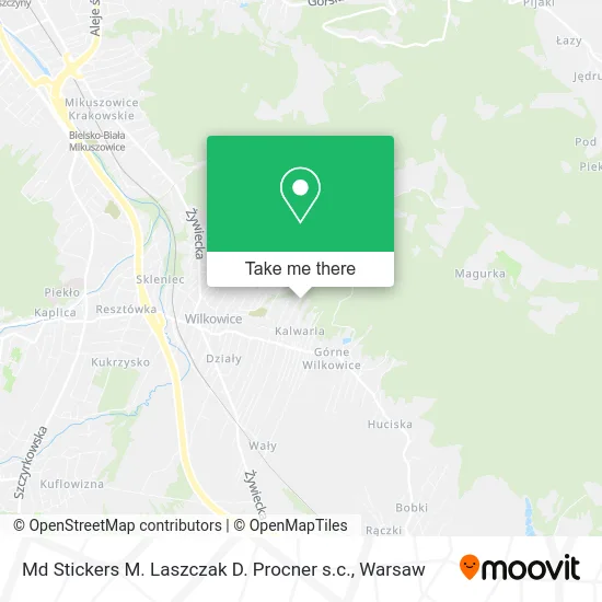 Карта Md Stickers M. Laszczak D. Procner s.c.