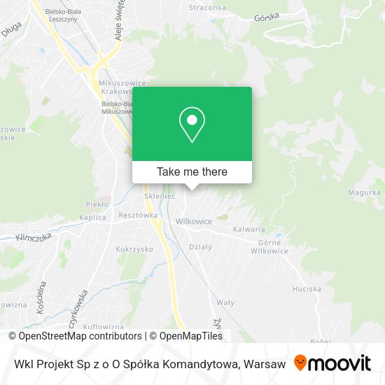 Wkl Projekt Sp z o O Spółka Komandytowa map