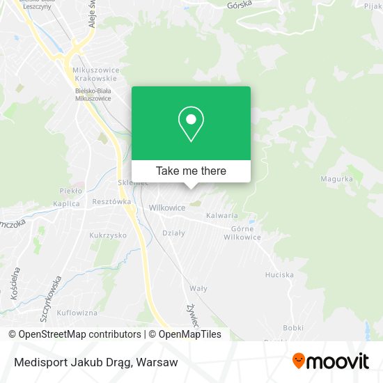 Medisport Jakub Drąg map