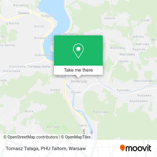 Tomasz Talaga, PHU Taltom map