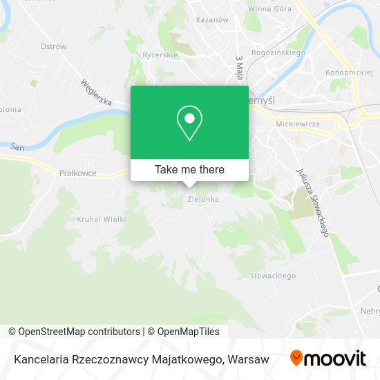 Kancelaria Rzeczoznawcy Majatkowego map