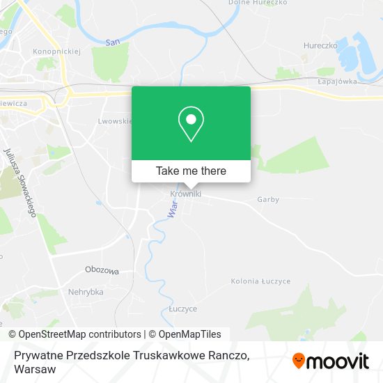 Prywatne Przedszkole Truskawkowe Ranczo map