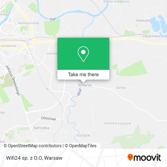 Wifi24 sp. z O.O map