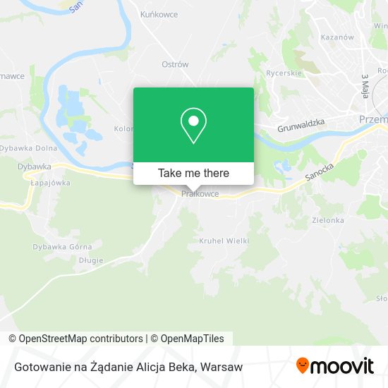 Gotowanie na Żądanie Alicja Beka map