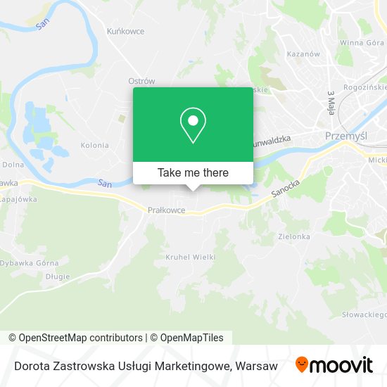 Dorota Zastrowska Usługi Marketingowe map