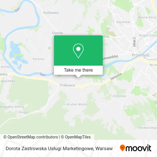 Dorota Zastrowska Usługi Marketingowe map