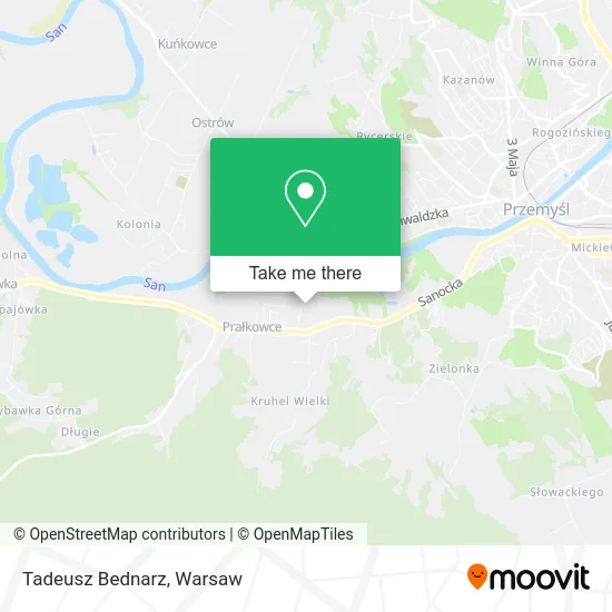 Карта Tadeusz Bednarz