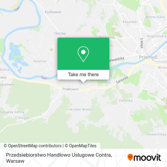 Przedsiebiorstwo Handlowo Uslugowe Contra map