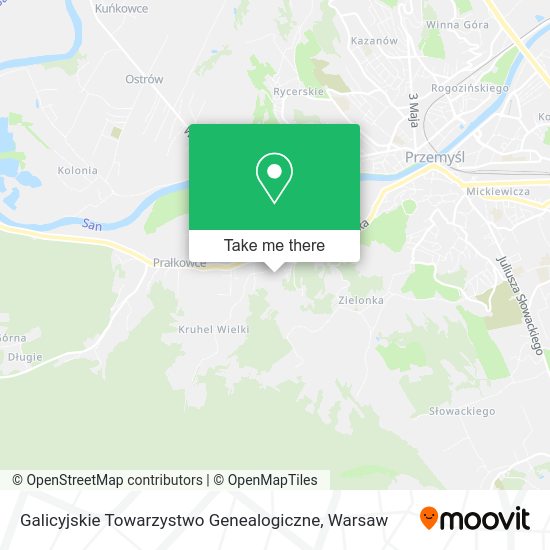 Galicyjskie Towarzystwo Genealogiczne map