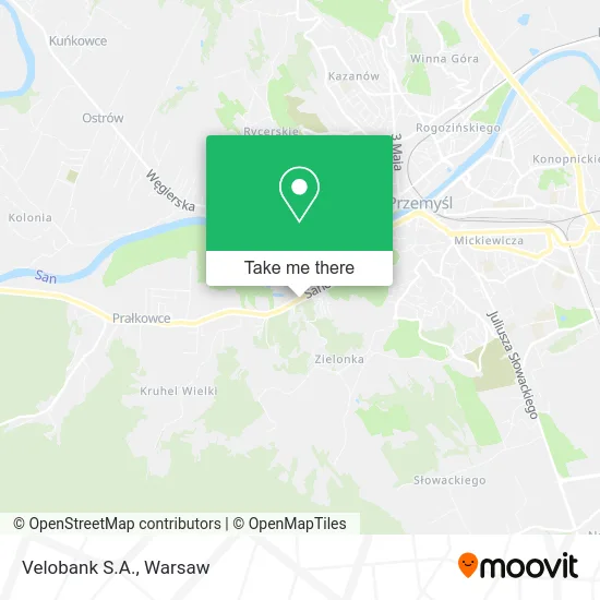 Карта Velobank S.A.