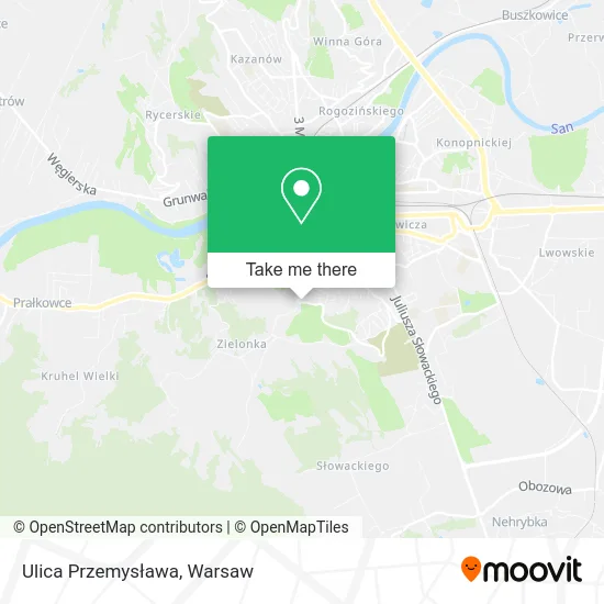 Карта Ulica Przemysława