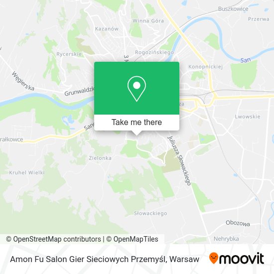 Amon Fu Salon Gier Sieciowych Przemyśl map