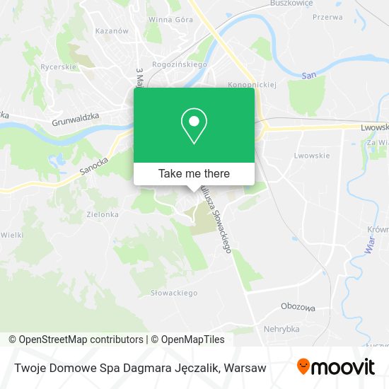 Twoje Domowe Spa Dagmara Jęczalik map