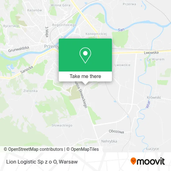 Карта Lion Logistic Sp z o O
