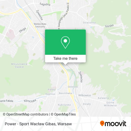 Power - Sport Wacław Gibas map