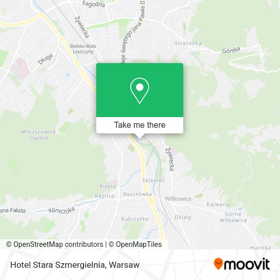 Hotel Stara Szmergielnia map