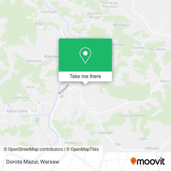 Dorota Mazur map