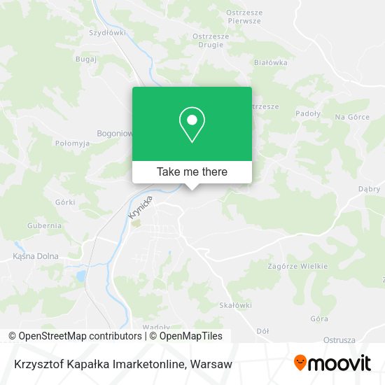 Krzysztof Kapałka Imarketonline map