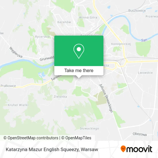Katarzyna Mazur English Squeezy map