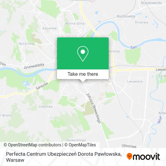 Perfecta Centrum Ubezpieczeń Dorota Pawłowska map