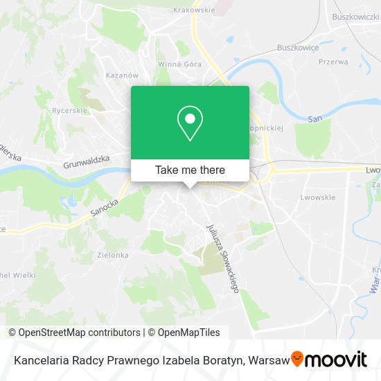 Kancelaria Radcy Prawnego Izabela Boratyn map