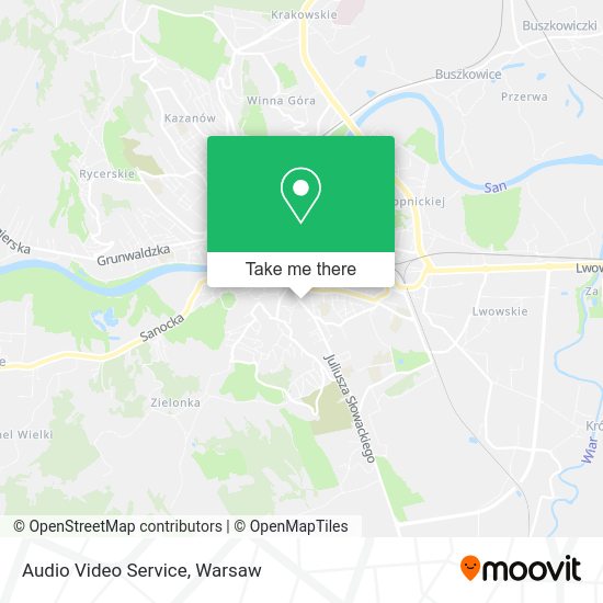 Audio Video Service map