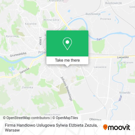 Firma Handlowo Usługowa Sylwia Elżbieta Zezula map