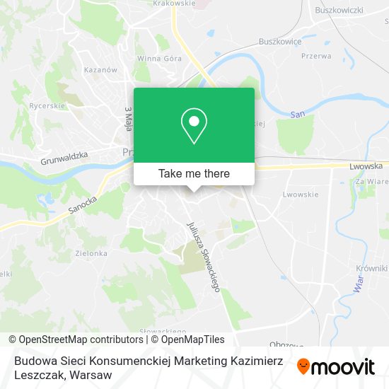 Budowa Sieci Konsumenckiej Marketing Kazimierz Leszczak map