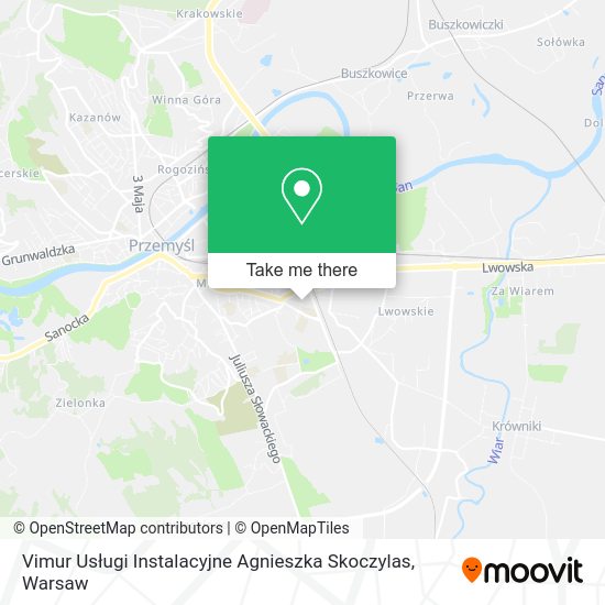 Vimur Usługi Instalacyjne Agnieszka Skoczylas map