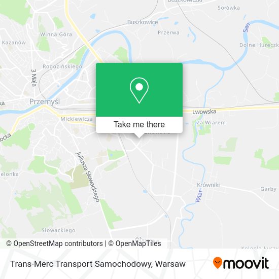 Trans-Merc Transport Samochodowy map