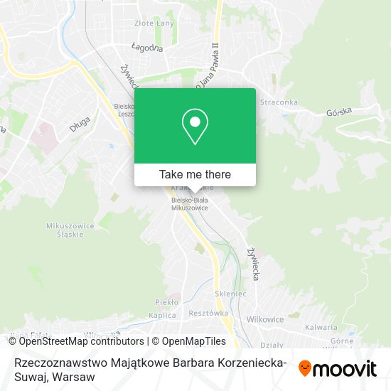 Rzeczoznawstwo Majątkowe Barbara Korzeniecka-Suwaj map