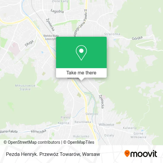Pezda Henryk. Przewóz Towarów map