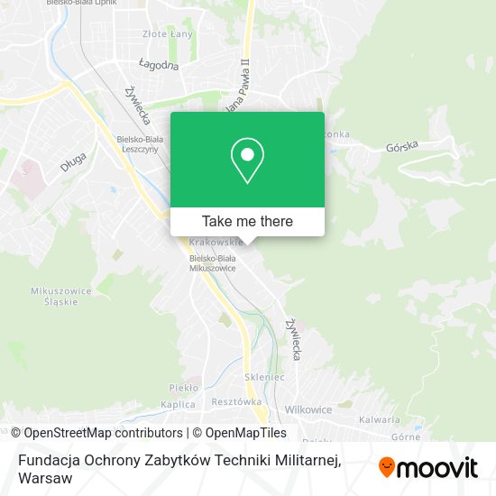 Fundacja Ochrony Zabytków Techniki Militarnej map