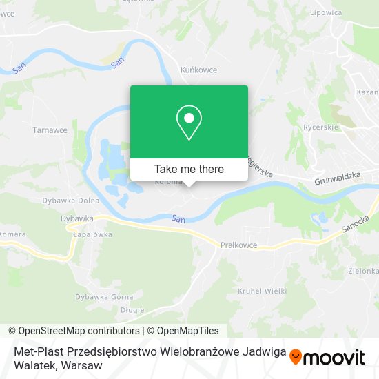 Met-Plast Przedsiębiorstwo Wielobranżowe Jadwiga Walatek map